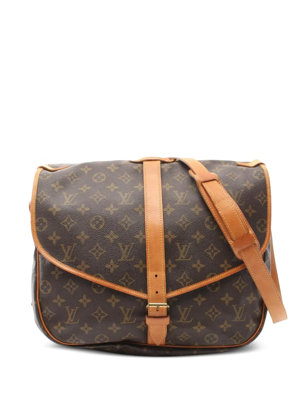 Louis Vuitton Pre-Owned Borsa a mano Saumur 35 1987 - Marrone