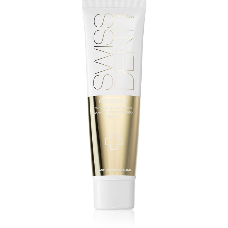 Swissdent Crystal Repair And Remineralisation Dentifricio Rimineralizzante Con Effetto Sbiancante 100 Ml