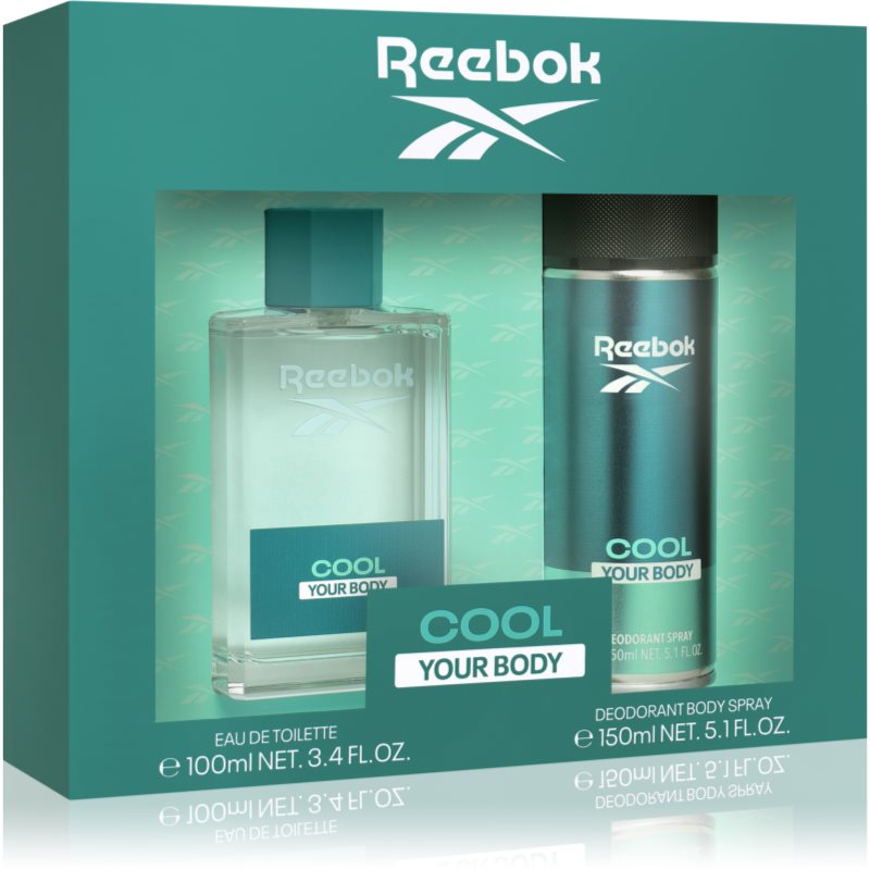 Reebok Cool Your Body Confezione Regalo Per Uomo