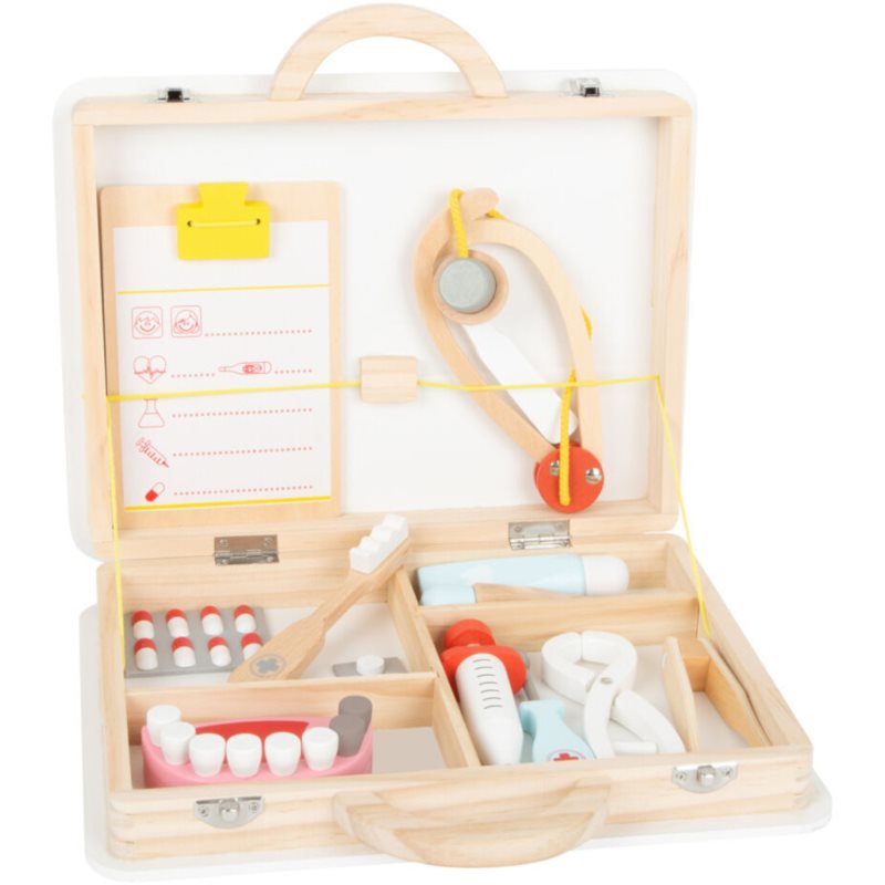 Small Foot Doctor'S Playset Set Di Giocattoli In Legno 3 Y+ 1 Pz