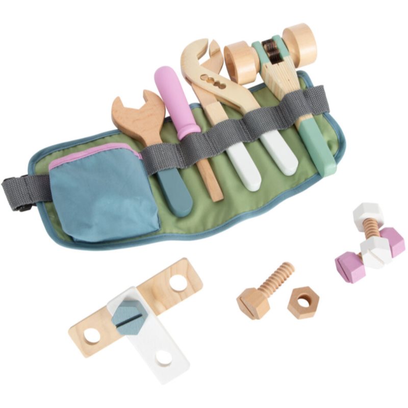 Small Foot Nordic Tool Case Set Di Giocattoli Per Bambini 3 Y+ 15 Pz
