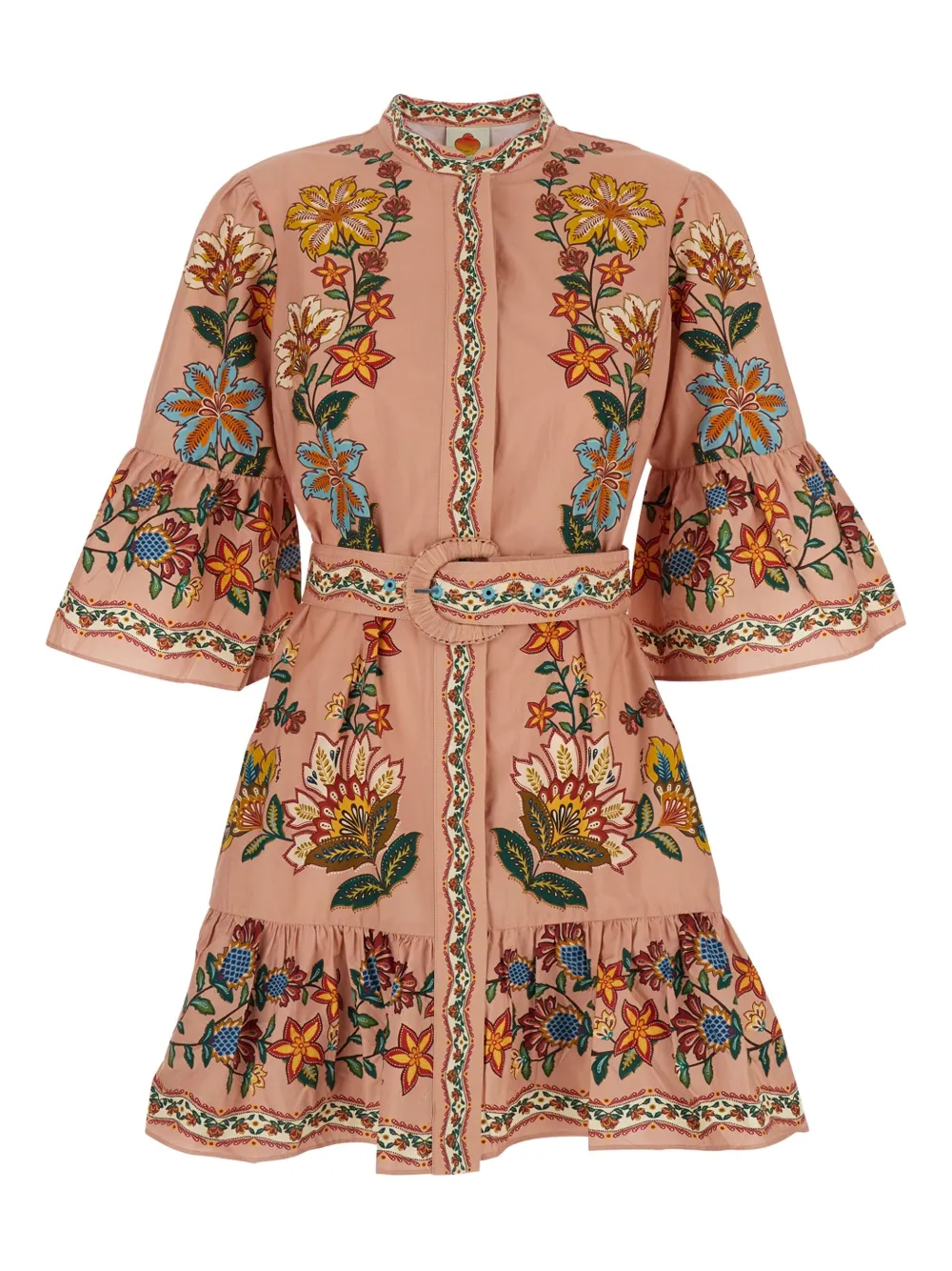 FARM Rio Garden Delight mini dress - Rosa