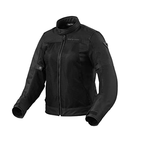 Revit Eclipse 2 Giacca Tessile Moto Da Donna, Nero, 44
