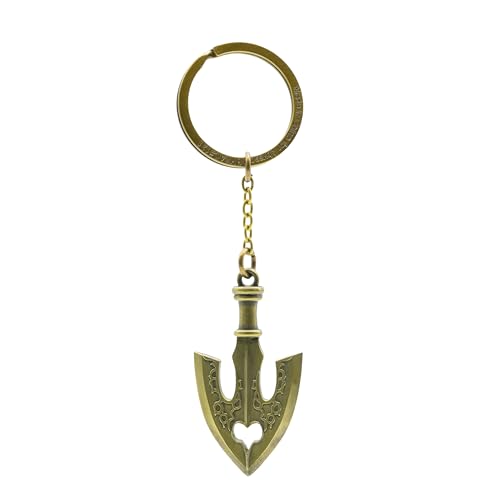 Abystyle - Jojo'S Bizarre Avventure Portachiavi 3D Freccia, Argento, Dimensions : H. 3,5 Cm X L. 2,7 Cm