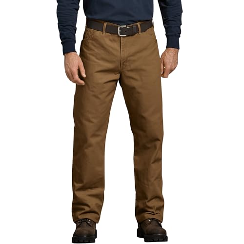 Dickies 1939-Pantaloni Uomo Marrone 44W X 30L