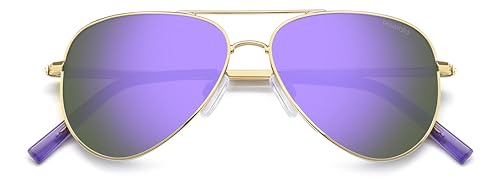 Polaroid Pld 8015/N Occhiali, Oro Lilac, 52/12/135 Unisex-Bambini E Ragazzi