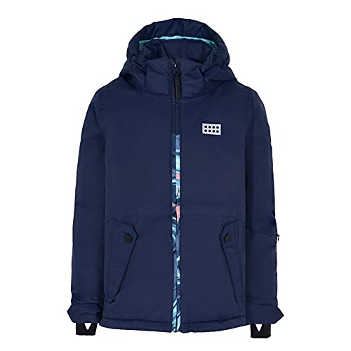 Lego Wear Jungen Tec Ski/Snowboardjacke Winterjacke Cool Serie 100% Wasserdicht, Winddicht, Atmungsaktiv, Warm Giacca, 517, 116 Bambino