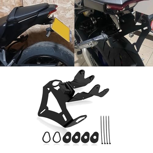 For Mt-09 Sp Mt09 Mt09 Sp Mt09 2024 2025 Accessori Moto Parafango Posteriore Staffa Targa Targa Cremagliera Telaio Coda Organizer Supporti Per Targhe