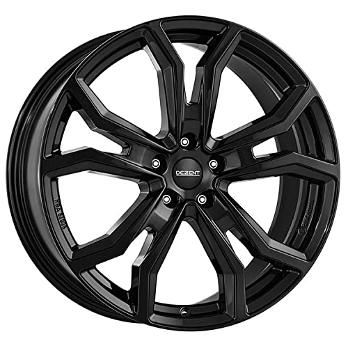 Cerchio In Lega Dezent Tv Black 7X19 5X108 Et 47.5 Black