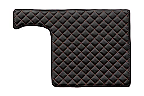 F-Core Tappeto Centrale (Per Il Tunnel) Camion Compatibile Per Man Tgx 01.07-03.20 Nero/Rosso