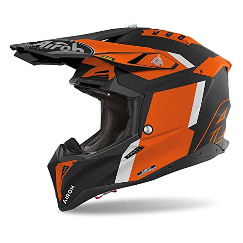 Airoh Casco Offroad Aviator 3 Glory Orange Matt M