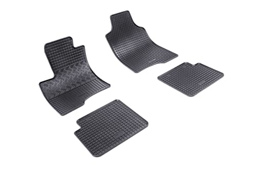 F900767 - Tappetini Su Misura Per Auto In Gomma Antiscivolo Compatibile Con Panda Iii (Natural Power/Cross / 4X4) Dal 2012-, Panda Hybrid Dal 2020-