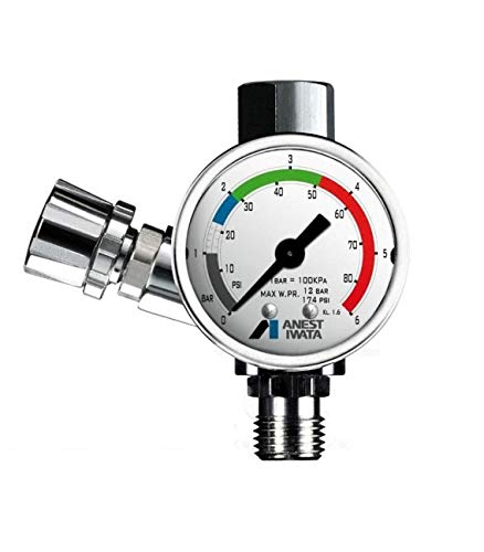 Iwata Anest Impact Controller 2 Regolatore Aria Manometro