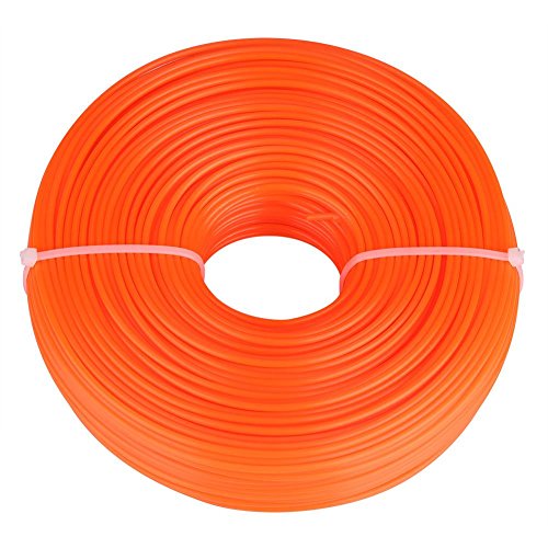 Trimmer Line, 2,4Mm Stringa Di Nylon Resistente Filo Per Cavo Rotondo Per Regolatore Benzina Per Tagliaerba (50M, 100M, 120M)(100M)
