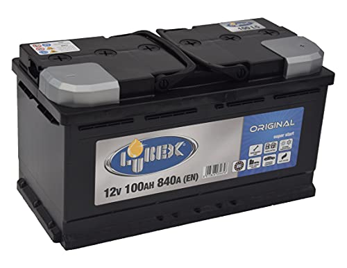 Stormwatt Batteria Per Auto 100Ah L5 12V Spunto 840A Lunga Durata Per Tutti I Tipi Di Veicoli Pronta All'Uso