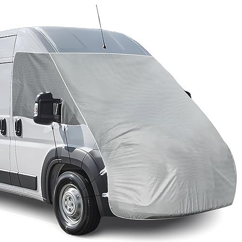 Fiat Ducato+ 2006-2023 Telo Copri Parabrezza|Typ 250 |Ab 2006| Copri Parabrezza Fiat Ducato Tessuto Oxford 600D Anticondensa In Inverno E Protezione S