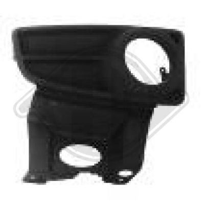 Diederichs 3434048 Griglia Di Ventilazione, I Paraurti
