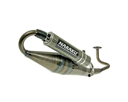 Naraku Exhaust Crossover Clear Coating/Yellow-Carbon