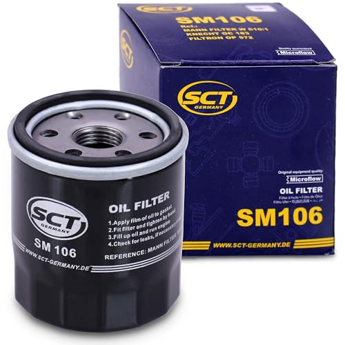 Sct Germany Filtro Dell' Olio Per Citroen C1 Daihatsu Charmant 107 Toyota Auris Avensis Camry Carina Toyota Celica Corolla E10 E11 E12 Iq Mr-2 Paseo P