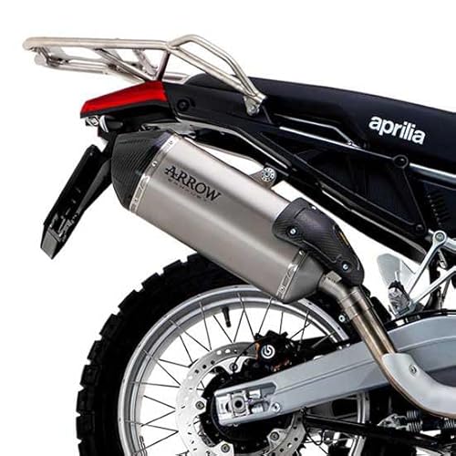 Arrow Marmitta Omologata Sonora Titanio Aprilia Tuareg 660 '22 Con Fond.Carby Ric.Originale + Ric.Arrow