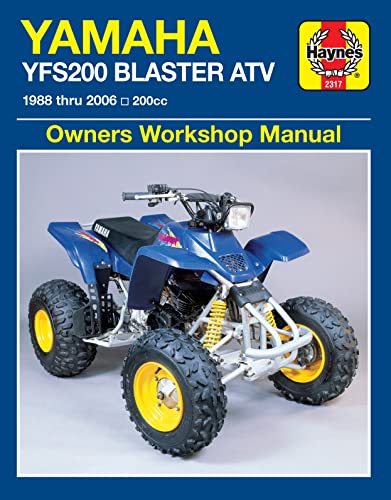 Yamaha Yfs200 Blaster Atv Owners Workshop Manual: 1988 Thru 2006, 200Cc
