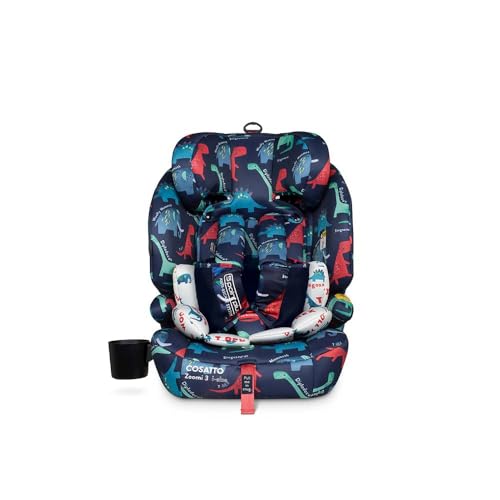 Cosatto Zoomi 3 Isize Seggiolino Auto – Da 76 Cm A 150 Cm (Circa.15 Mesi A 12 Anni), Isofit, Poggiatesta Regolabile, Protezione Dagli Impatti Laterali