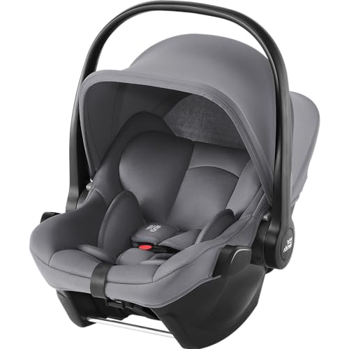 Britax Römer Porta Bebè Baby-Safe Core, Seggiolino Auto Per Bambini Dalla Nascita A 83 Cm (15 Mesi), Frost Grey