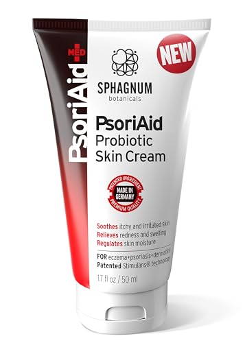 Sphagnum Botanicals Crema Psoriasi - Trattamento Brevettato Per La Psoriasi Della Pelle Contro Prurito, Secchezza E Desquamazione. Adatto Anche Come C