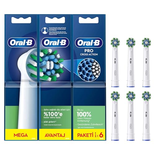 Oral-B Pack De Recambio De Cabezal Braun Cross Action 6 Unidades
