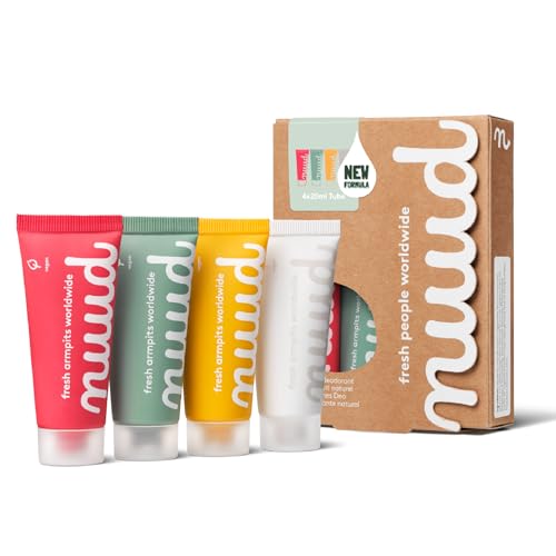 Nuud - Creme Deo (Family (4X20Ml), Multi)