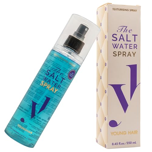 Younghair The Salt Water Spray – Acqua Di Mare Per Capelli, Sea Salt Spray Ricci Con Finitura Naturale, Acqua Salina Capelli Per Volume, Unisex, 200 M