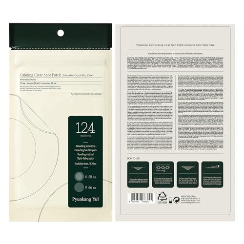 [Pky] Patch Anti-Imperfezioni Lenitivi Di Pyunkang Yul (Intensivi + Sottili), 2 Tipi E Misure Per Zone Diverse, Copertura Invisibile Con Idrocolloide,
