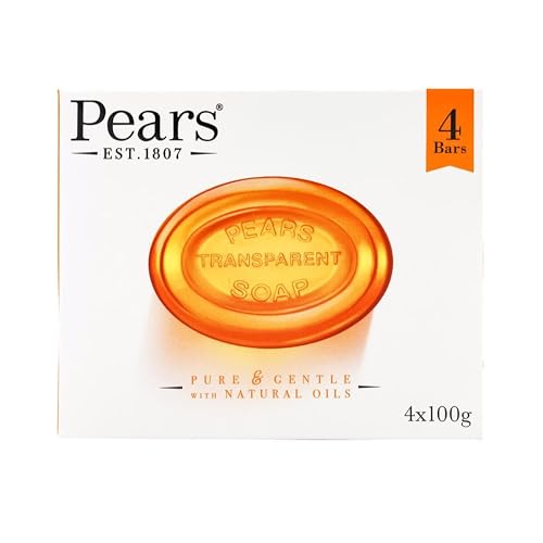 Pears Sapone Trasparente, 4 X 100 G
