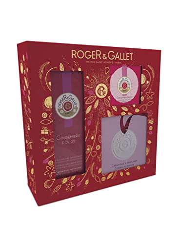 Roger&Gallet Gingembre Rouge Confezione Profumo 100Ml + Sapone + Profumatore