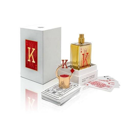 Fragrance World King Of Diamonds (K) 80 Ml, Eau De Parfum Arabic Perfumed Water Poker Theme Fragrance