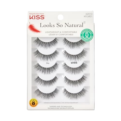 Kiss - Looks So Natural Lash Multipack 01-5 Pair