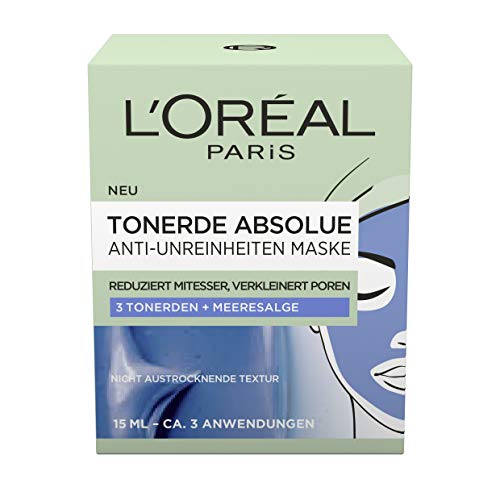 L'Oréal Paris - Maschera Anti-Impurità, Confezione Da 1 (15 Ml)