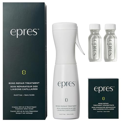 Epres Bond Repair Treatment Starter Kit - Bonding Treatment For Damaged Hair Repair - Revolutionary Hair Product For Softer, Stronger, Healthier Hair