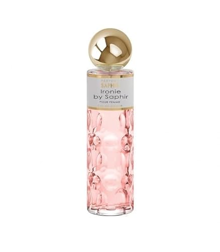 Parfums Saphir Ironie, Eau De Parfum Con Vaporizzatore Da Donna, 200 Ml