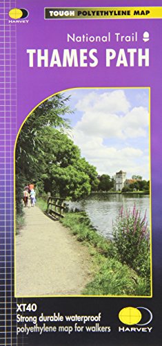 Thames Path: Xt40 (Route Map Series): 1 (Trail Map Xt60)