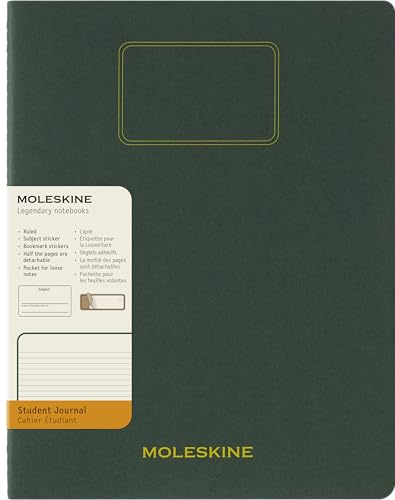 Moleskine Student Cahier, Xxl, Liniert, Kartoneinband, Myrtengrün