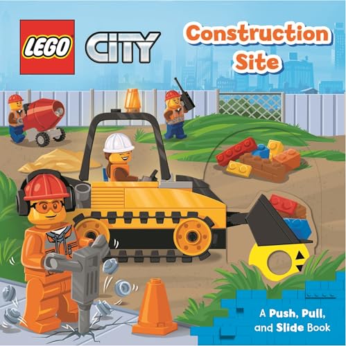 Lego City Building Site: A Push, Pull And Slide Book