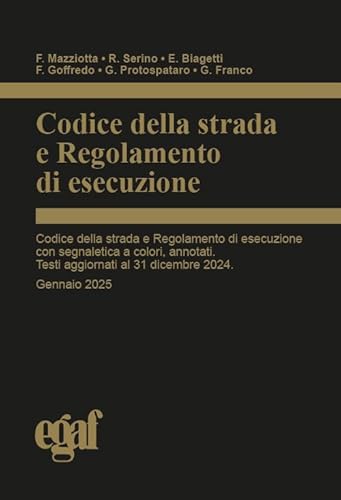 Codice Della Strada E Regolamento Di Esecuzione