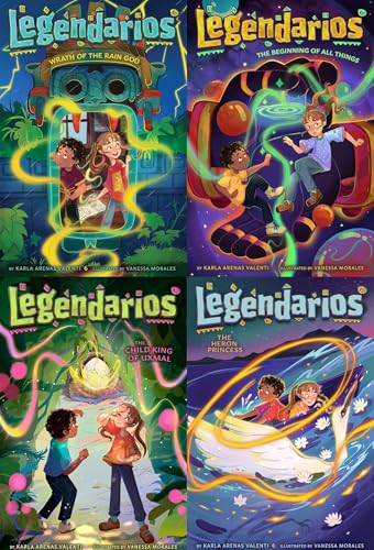The Legendarios Mythical Collection (Boxed Set): Wrath Of The Rain God; The Beginning Of All Things; The Child King Of Uxmal; The Heron Princess