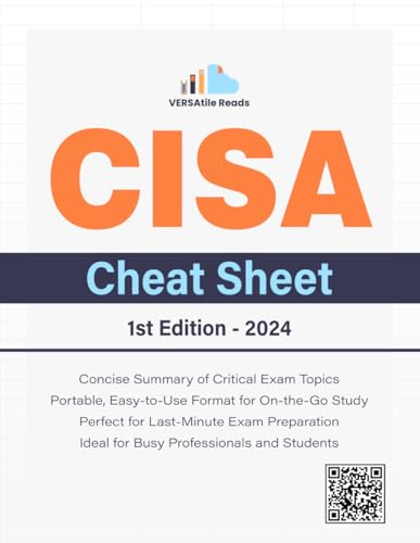 Cisa Cheat Sheet: 1St Edition - 2024