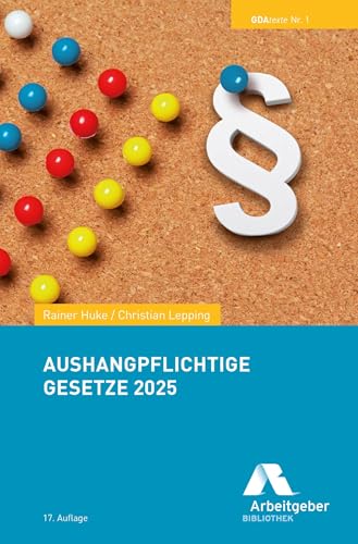 Aushangpflichtige Gesetze 2025: 1