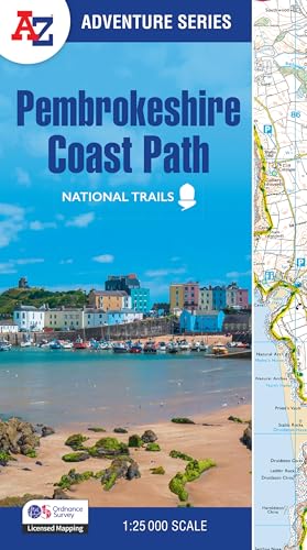 Pembrokeshire Coast Path: With Ordnance Survey Mapping