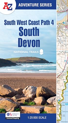 South West Coast Path 4 – South Devon: With Ordnance Survey Mapping