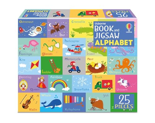 Book And Jigsaw Alphabet (Usborne Book And Jigsaw)