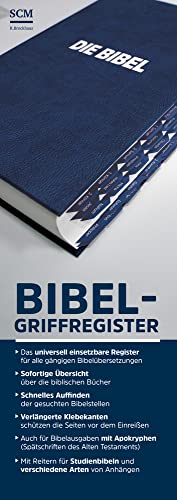 Bibel-Griffregister Blau